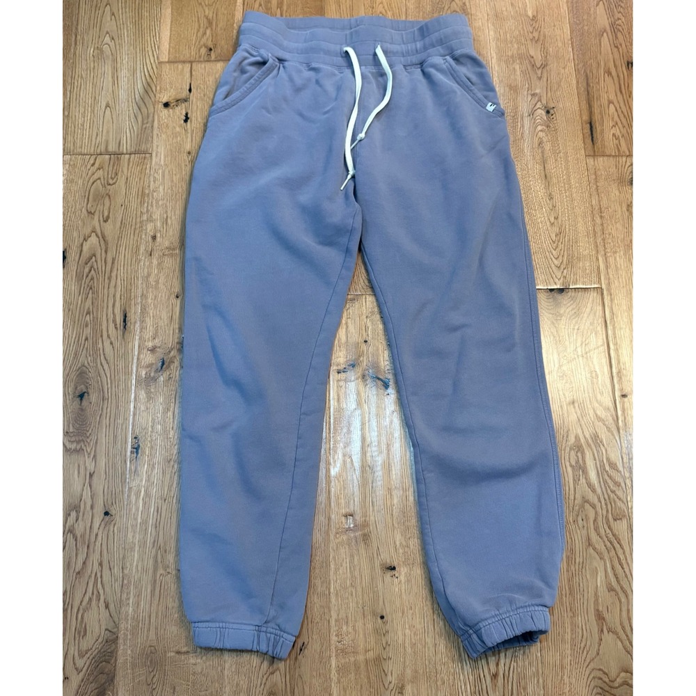 Pact Womens Organic Cotton French Terry Joggers Lavender Purple Small